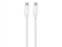 (ComputerSalg) Sinox PRO USB C kabel. 3m. Hvid, 3 m, USB C, USB C, USB 3.2 Gen 2 (3.1 Gen 2), 10 Gbit/sek., Hvid