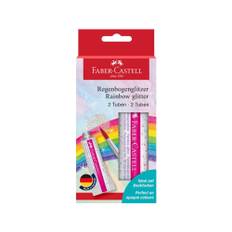 Glitterfärg FABER Rainbow 2 x12 ml