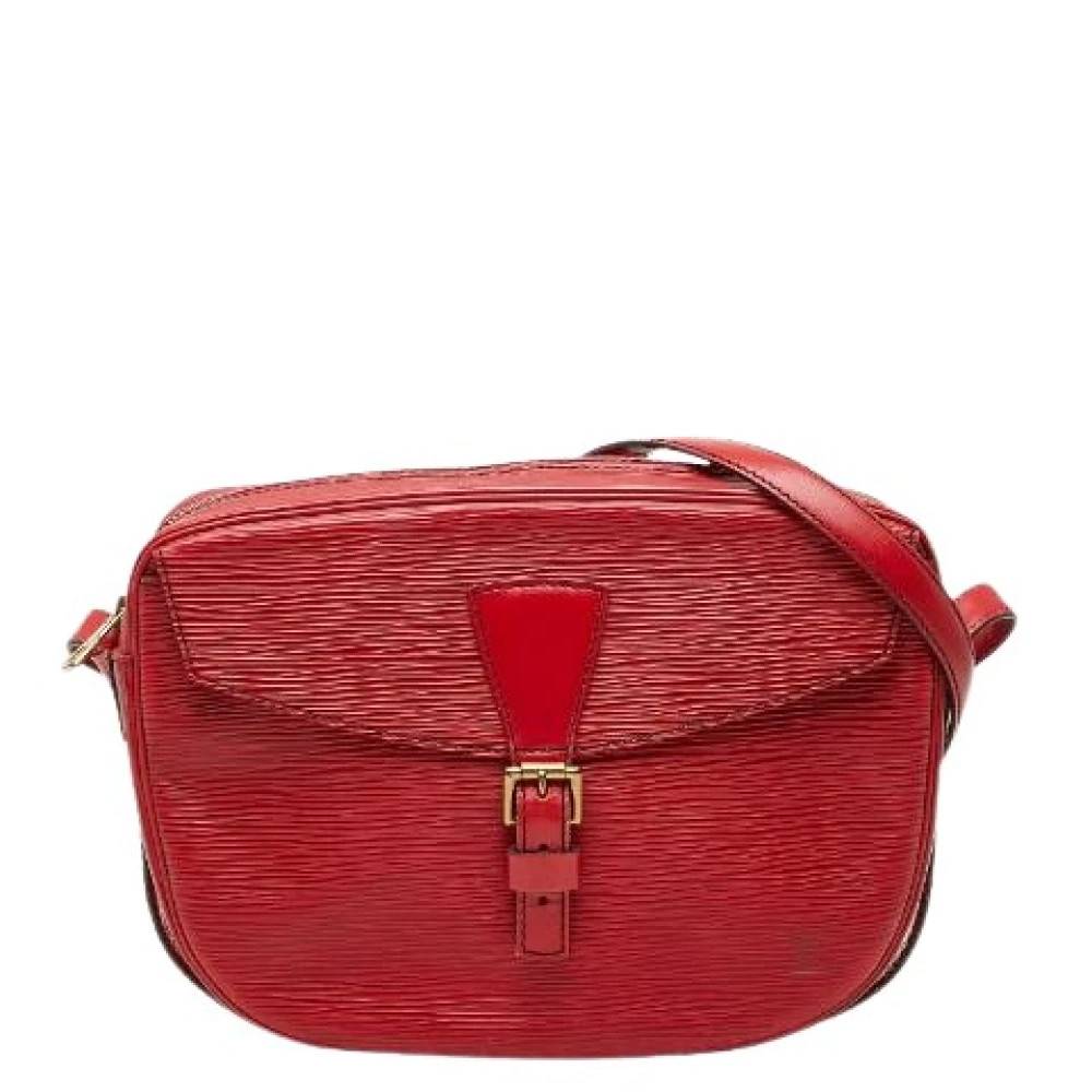 Louis Vuitton Vintage Pre-owned Jeune Fille Epi Skuldertaske - Vintage - Dame - Rød - ONE SIZE - Uld