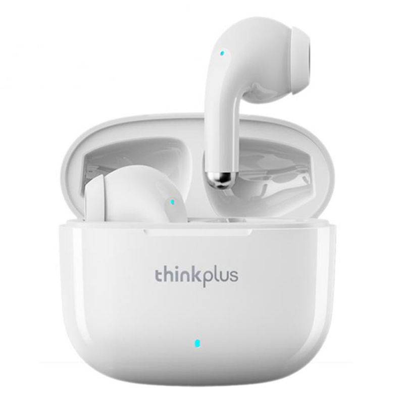 Trådløse Bluetooth høretelefoner med opladeetui og støjreduktion