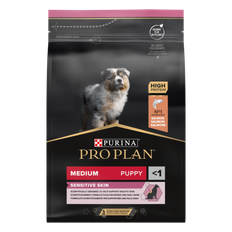 Purina Pro Plan SENSITIVE SKIN Puppy Medium (3 kg)
