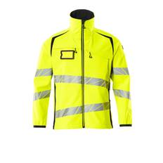 Mascot Softshell jakke Hi-viz 19002 gul/sort S