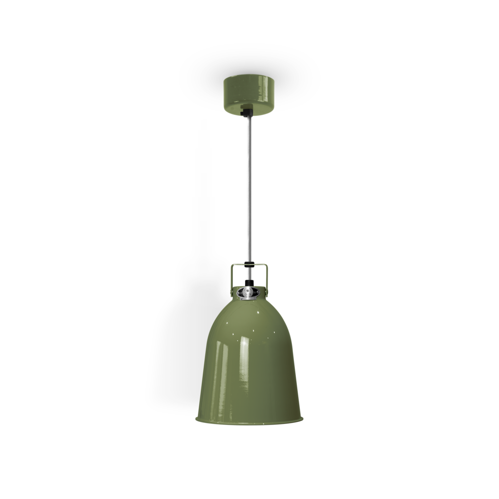Clement C160 pendel fra Jieldé - Olive green / Blank
