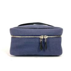 Hermès Vintage, Pre-owned, unisex, Blå, ONE SIZE, Tyl, Pre-owned Canvas clutches