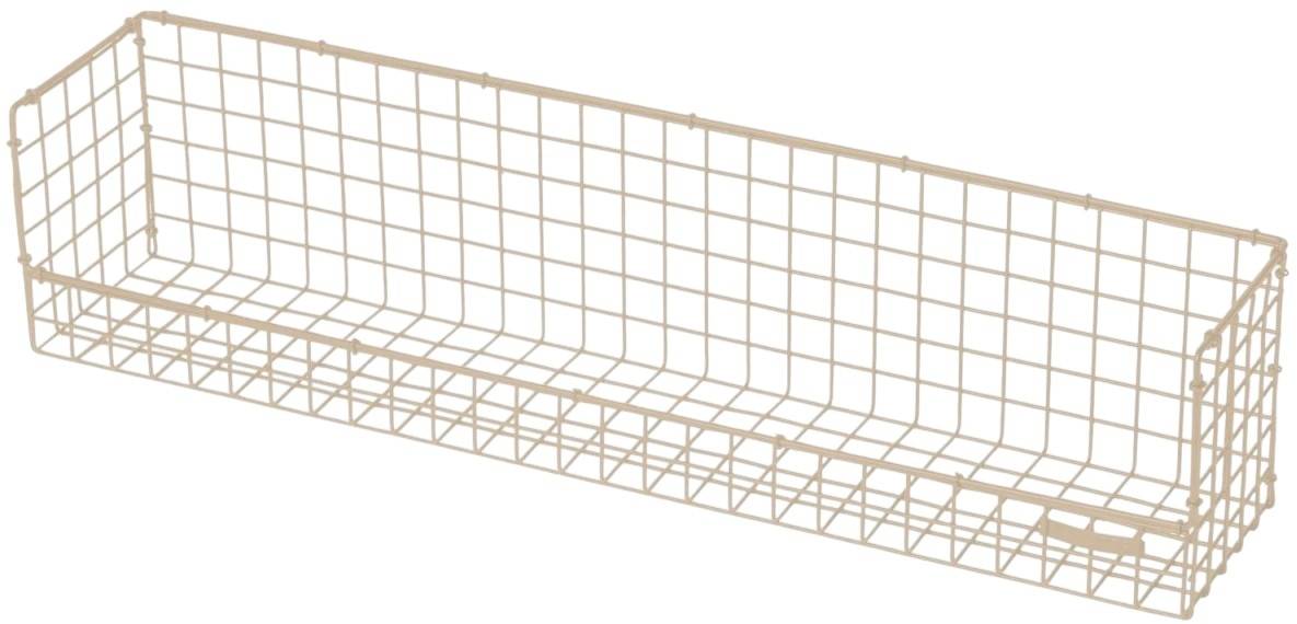 KALAGER Design WIRE Hylde 69,5x16 cm, Creme Beige