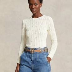 Polo Ralph Lauren - Cable-Knit Cotton Crewneck Jumper - Cream