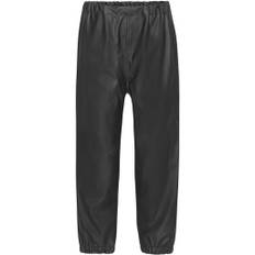 Gummi regnbukser - Black - 12 år