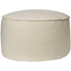 Ferm Living - Aun Sittpuff Ø80 Cm - Off-White