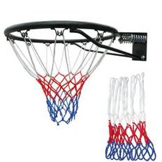 Ballground DunkStar Basketball Kurv med NBA Net – Sort