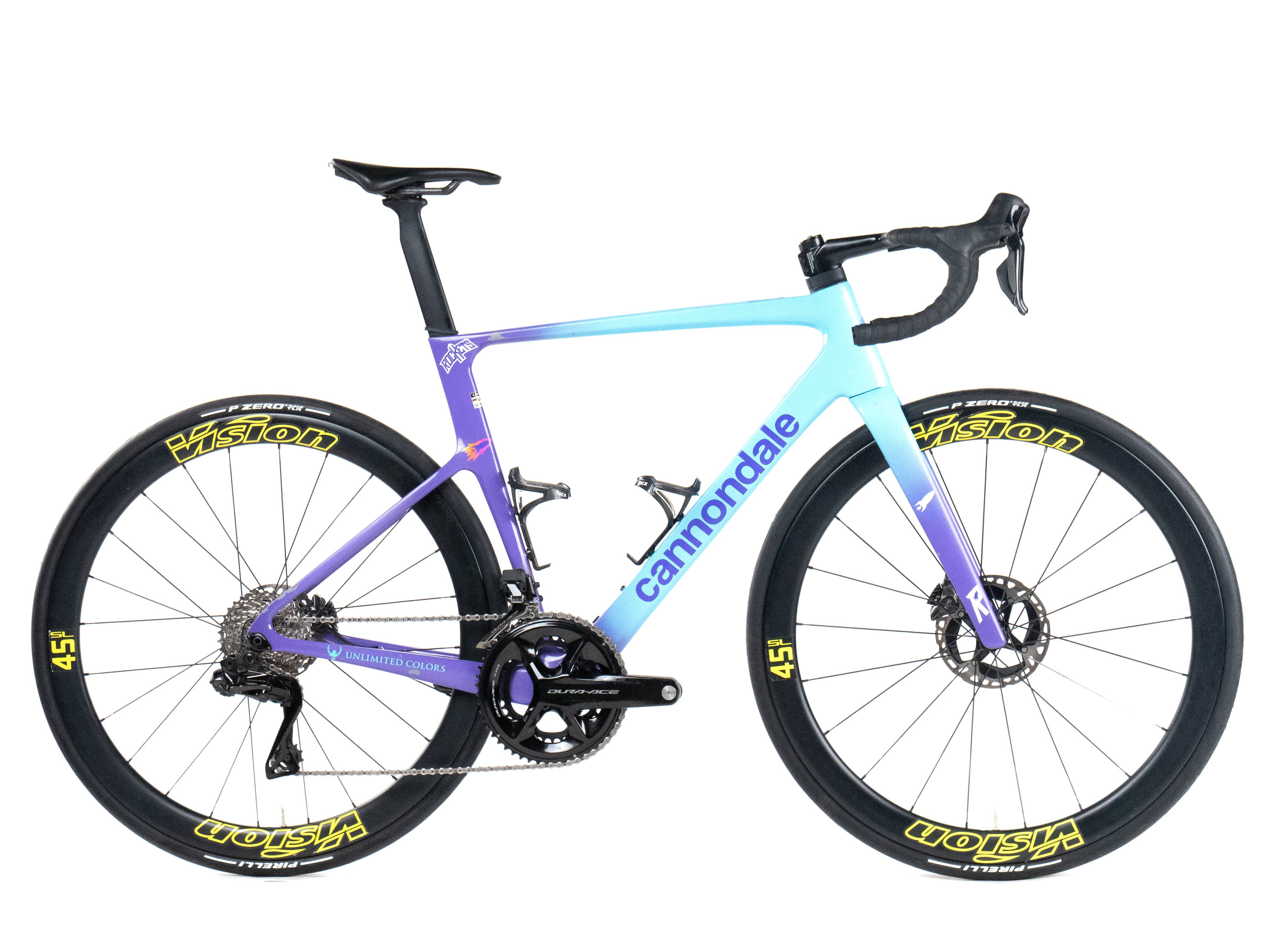 Cannondale Supersix Evo 2025 Team Unibet Tietema Rockets Jelle Johannink size 54 Shimano Dura-Ace Di2 2x12sp - Bikeroom / 54 / team unibet tietema rockets (54)