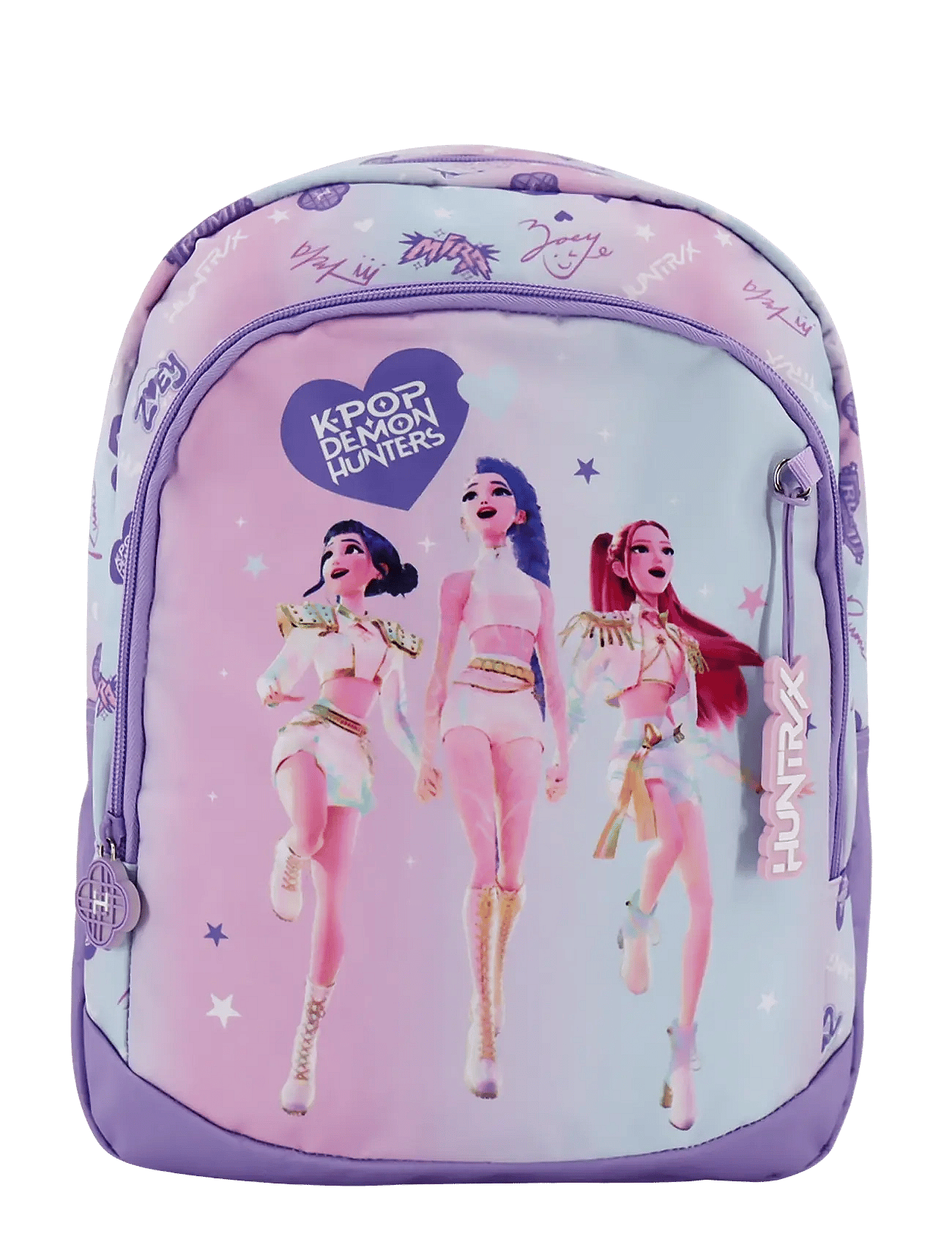 DEMON HUNTERS Kpop Demon Hunters Lilac Rygsæk Med 2 Rum | Purple | One Size