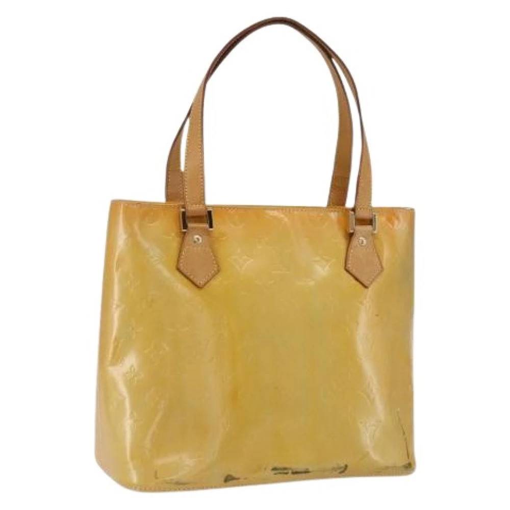 Louis Vuitton Vintage Pre-owned Tote Bag - Vintage - Dame - Gul - ONE SIZE - Læder