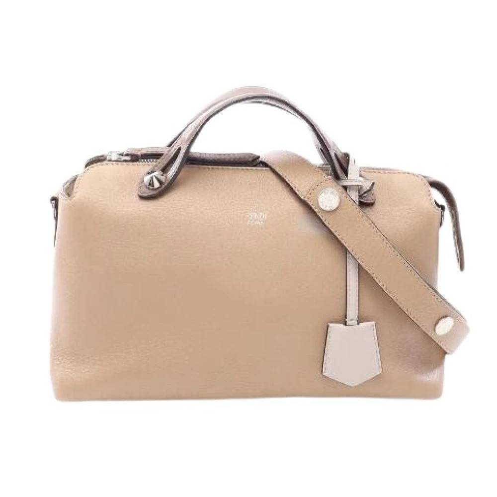 Fendi Vintage Pre-owned Laeder fendi-tasker - Vintage - Dame - Beige - ONE SIZE -