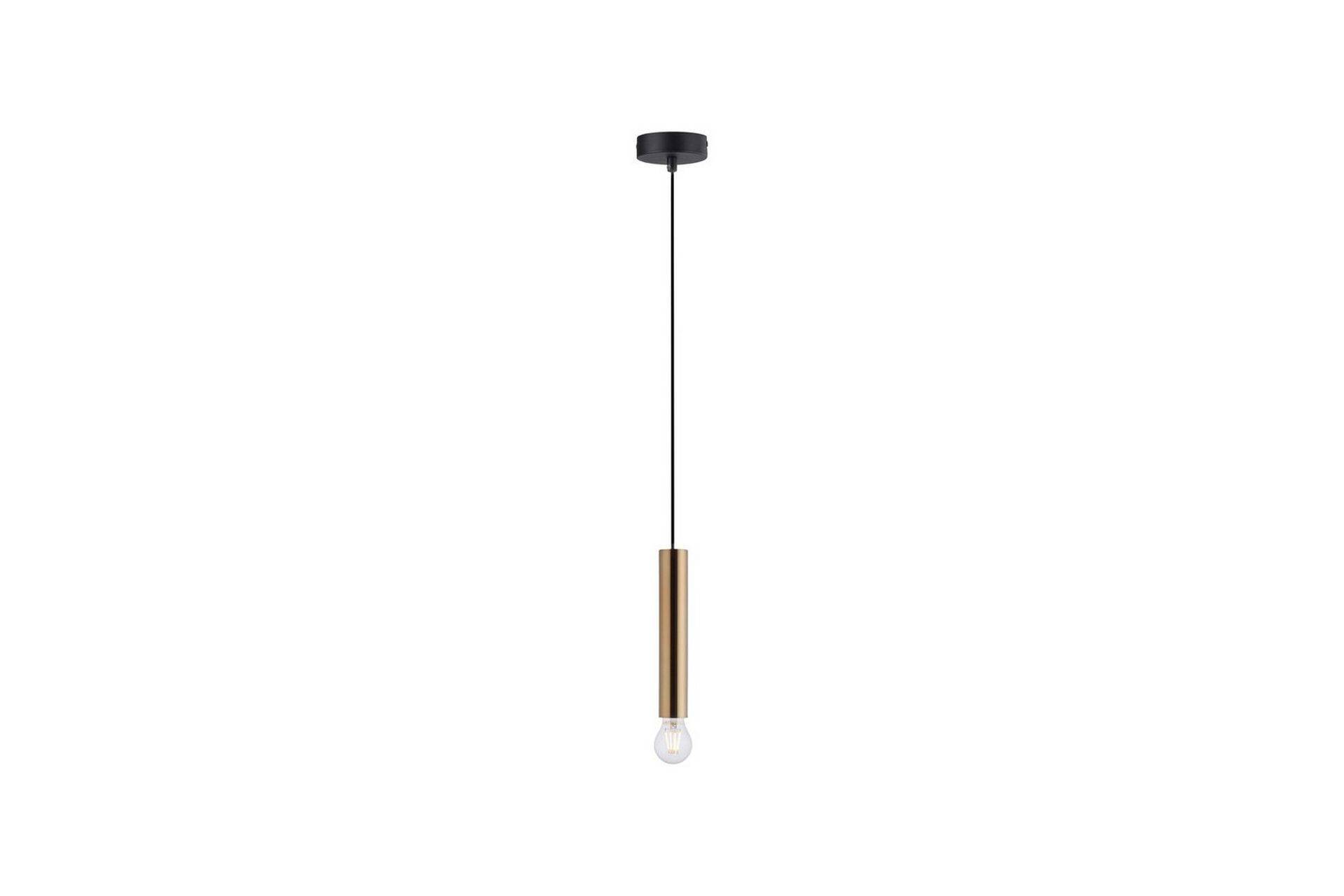 Taklampa Bruna - 9x120x9 cm, Matt mässing Fönsterlampa Guld