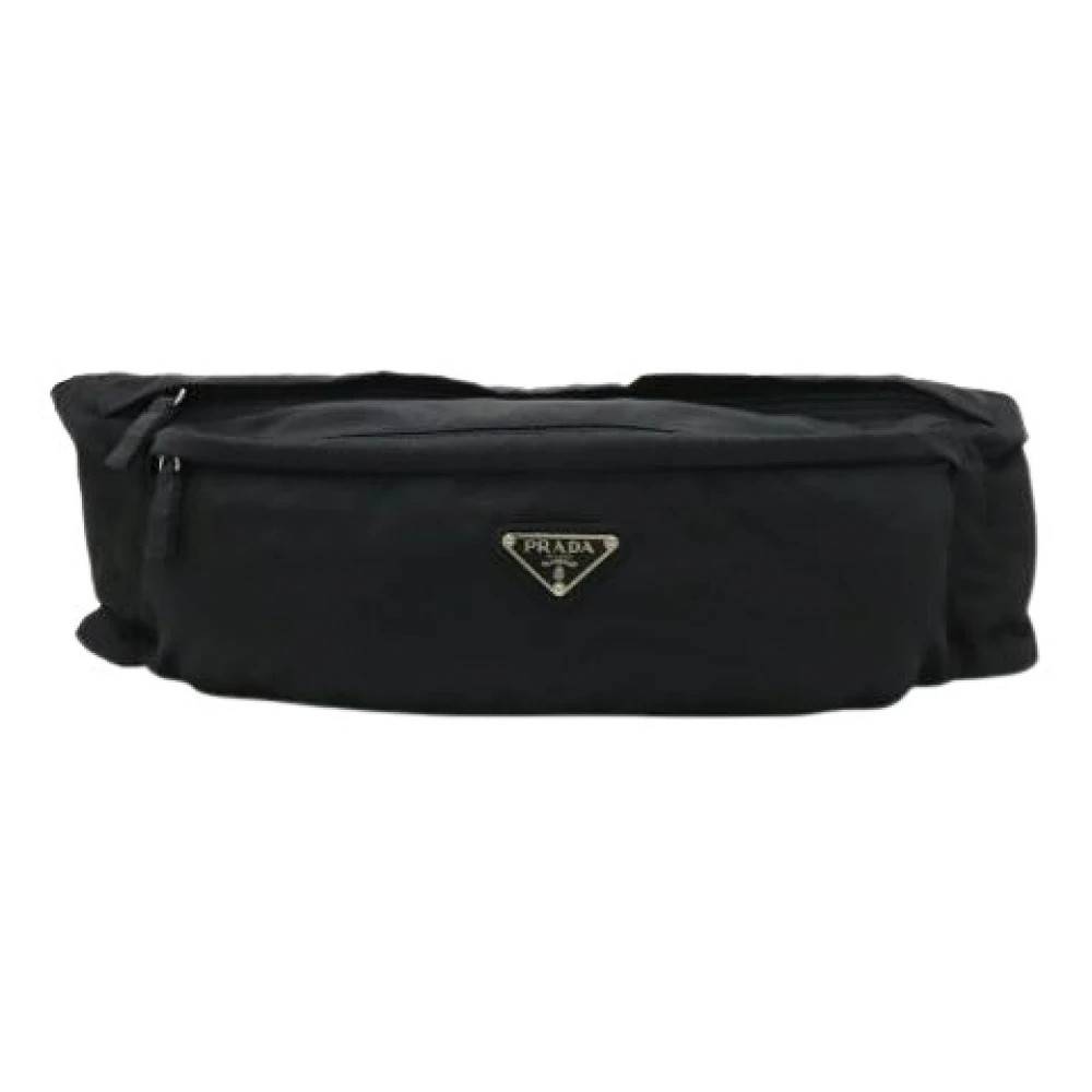 Prada Vintage Pre-owned Vintage Bumbag - Vintage - Herre - Sort - ONE SIZE - Nylon