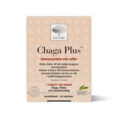 Chaga Plus 30 tabletter New Nordic”Mängdrabatt”