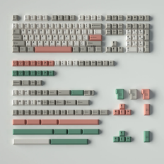 Cherry PBT 9009 Keycaps Double Shot 173 Keys Keycap For ISO Alice Layout Mechanical Keyboard GMK67