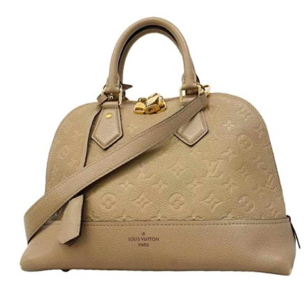 Louis Vuitton Vintage Pre-owned Vintage Canvas Håndtaske - Vintage - Dame - Beige - ONE SIZE -