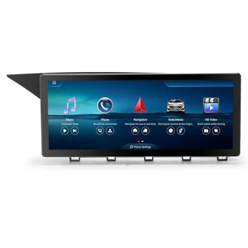 Erisin Qualcomm 10,25 tum 8-kärnig 4 GB 64 GB Android 14 bilradio GPS-navigering för Mercedes-Benz GLK-klass X204 (2009–2012) NTG 4.0-system stöder IPS Bluetooth 5.1 DAB+ Carplay Android Auto DSP WiFi