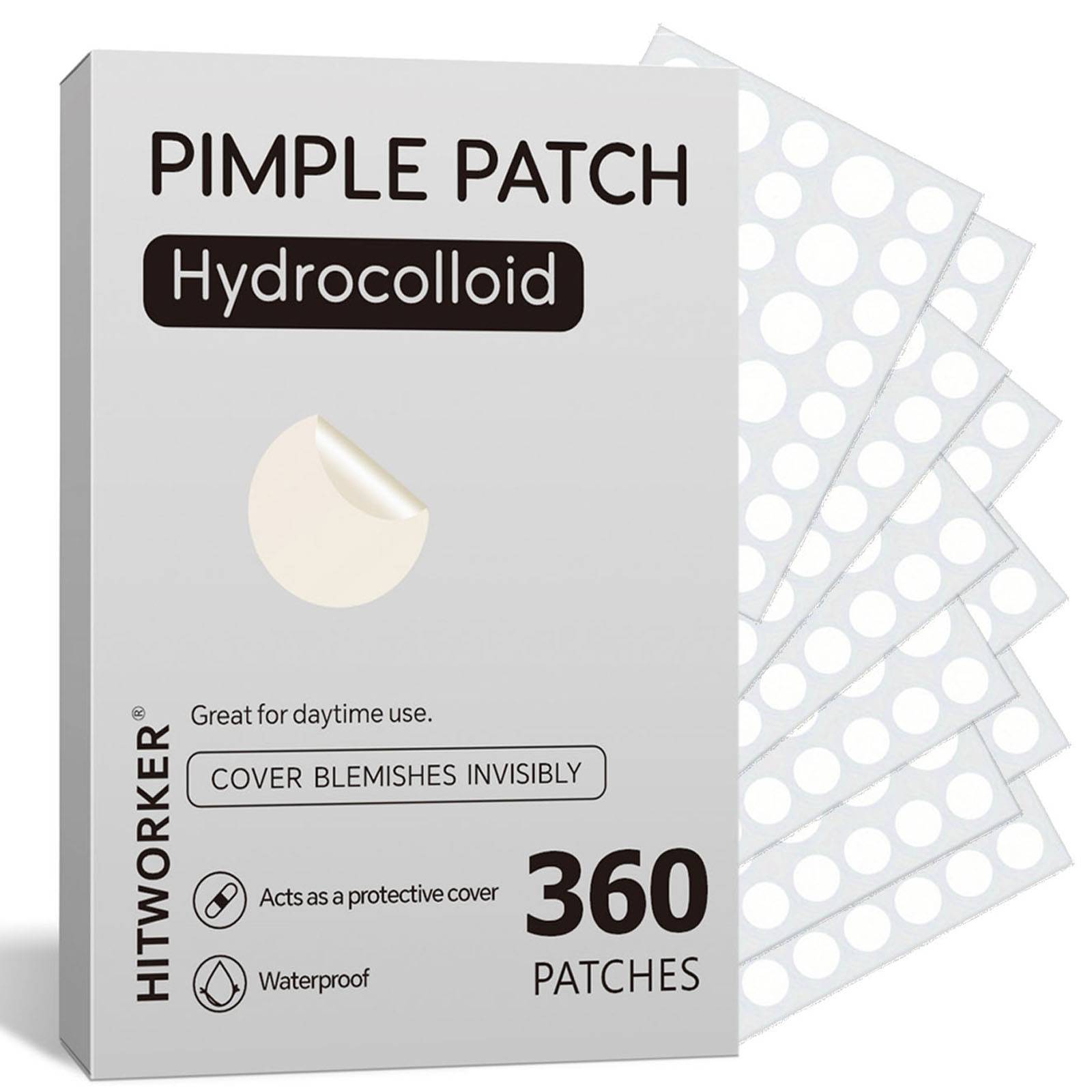 Invisible Waterproof Hydrocolloid Acne Patch for Facial Cleansing Care Essence Tool Accessory Suitable for All Skin Types
