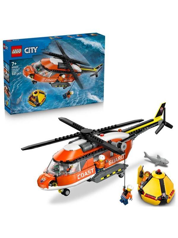 LEGO City 60503 Kustbevakningens helikopter