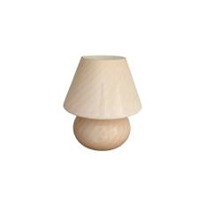 Murano – Vintage baby mushroom lampe i lyserød