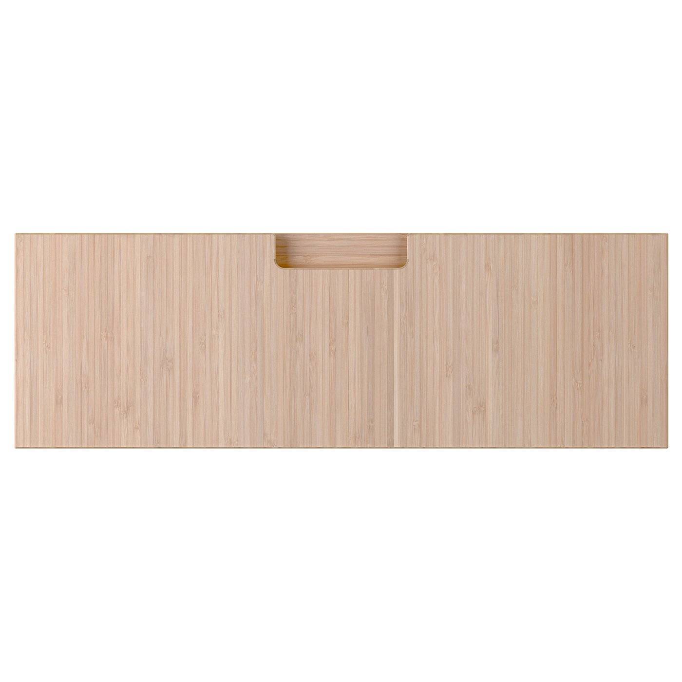 FRÖJERED lådfront, ljus bambu, 60x20 cm