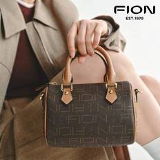 Women&#39;s Top Handle Clutch Purse With Cute Minions Bag Charm For Women Classic Boston Handbag Shoulder Bag Ladies&#39; Small Leather Cross Body Purse Bag W - Black