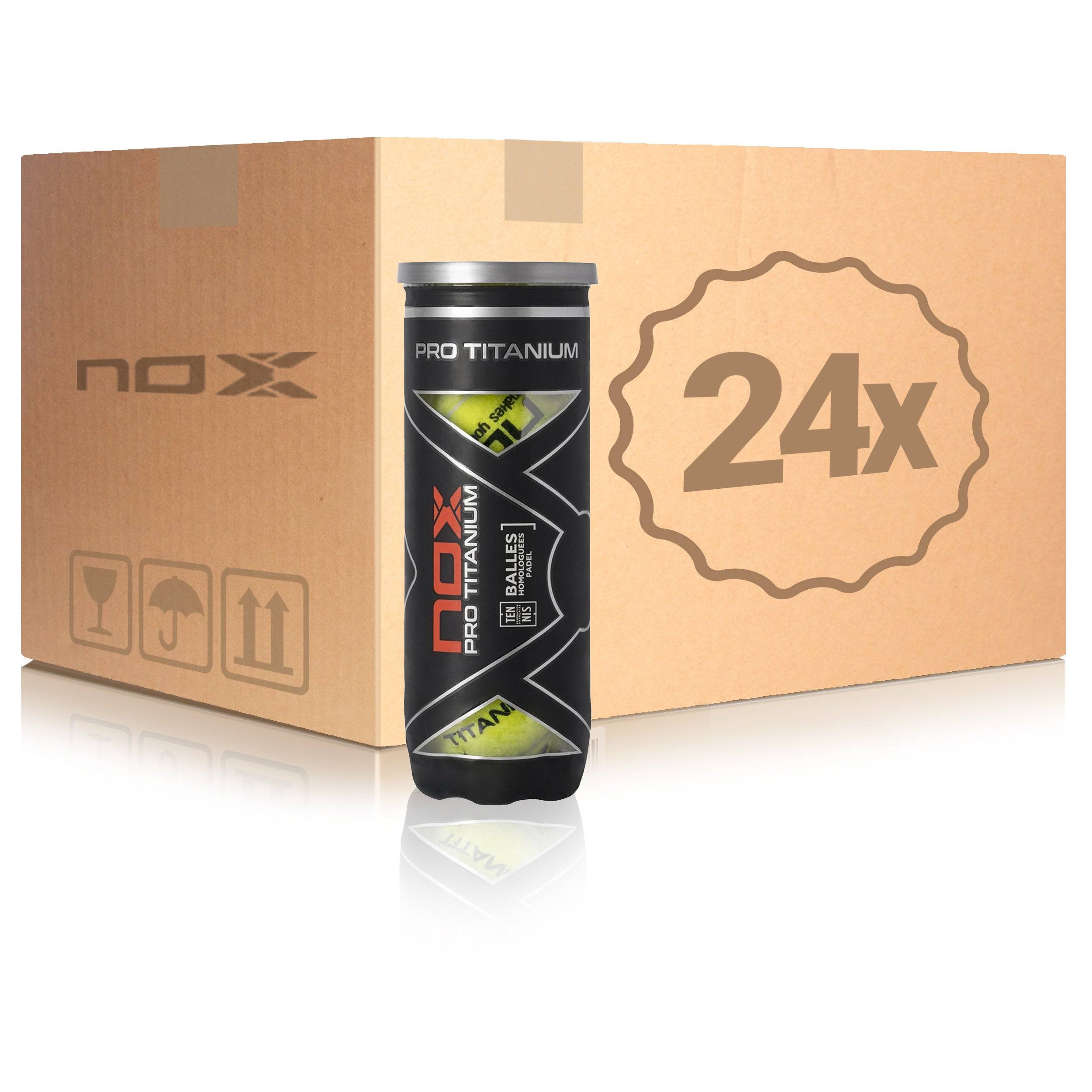Nox 24x 3-pack Rör Pro Titanium I Kartong - gul