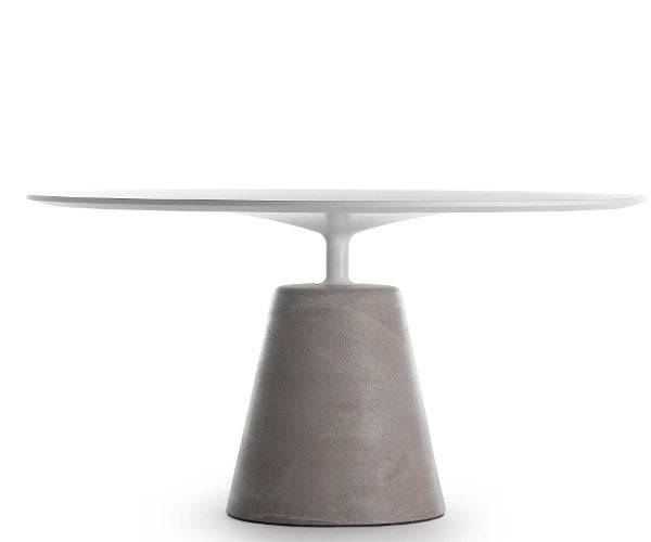MDF Italia Rock Table lys beton Ø120
