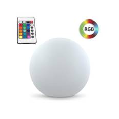 Solcelle Kuglelampe | Udendørs Solcelle Lampe | RGB +3000K | Ø400mm | IP54