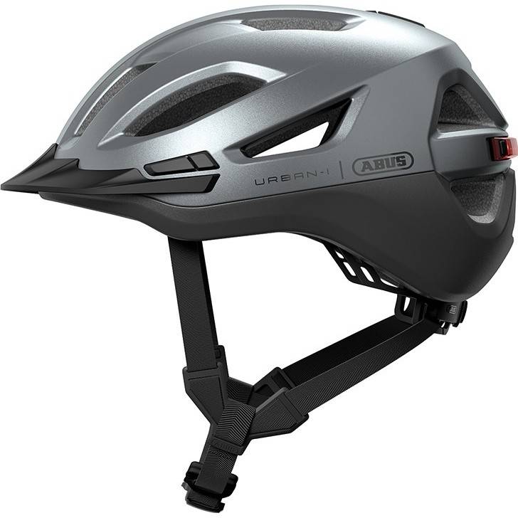 Cykelhjälm ABUS Urban-I 4.0 ACE Graphite Silver M (M)