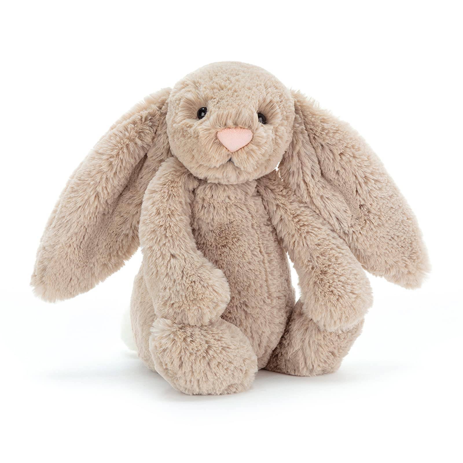 Jellycat Bashful Bunny Plush Toy, Medium, Beige beige