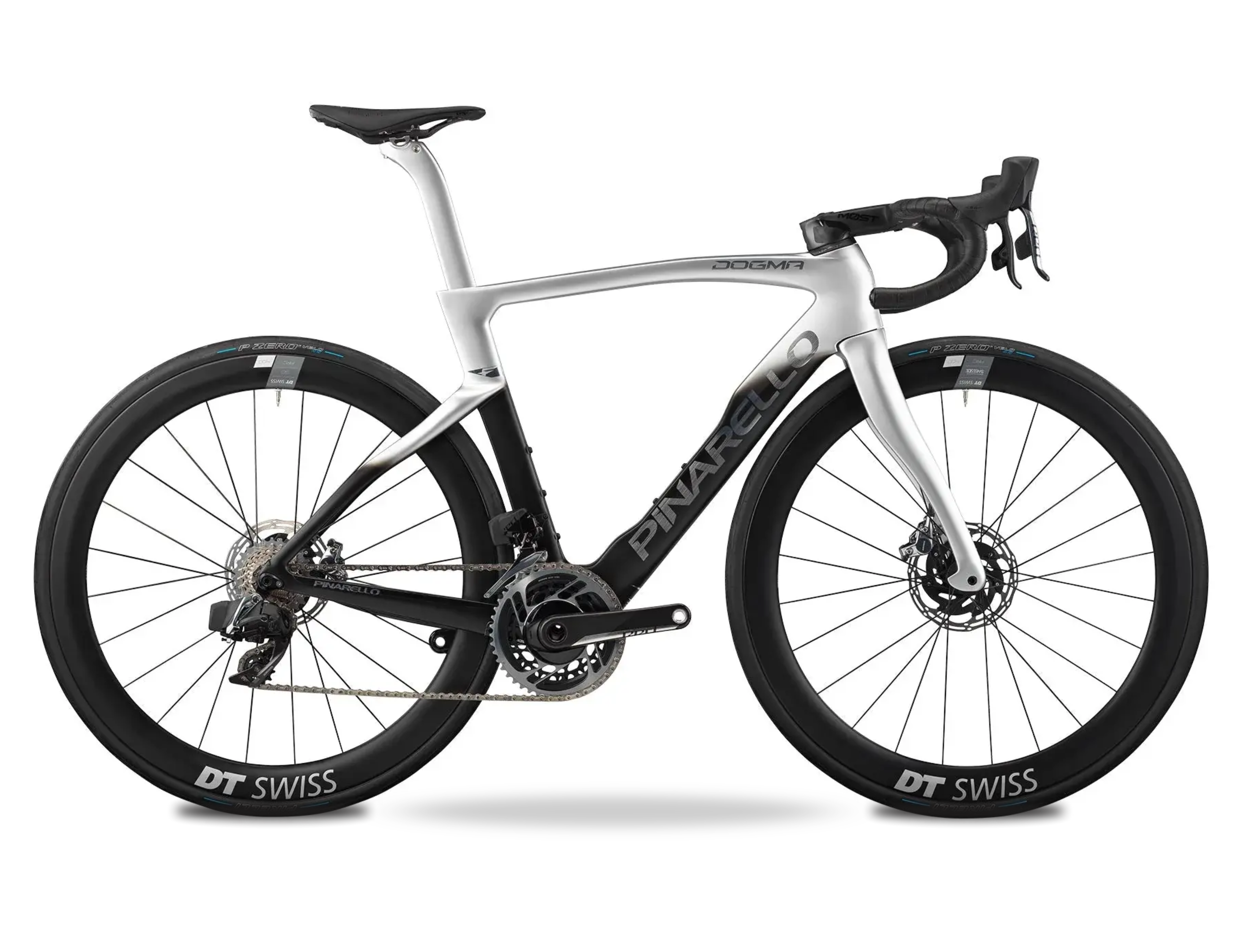 Pinarello Dogma F 2023 - Shimano Dura-Ace Di2 2x12sp - Fulcrum Speed 40 - 029 / 530 / Plutonium Grey (530)