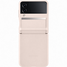 Samsung Galaxy Z Flip4 Flap Leather Cover - Peach