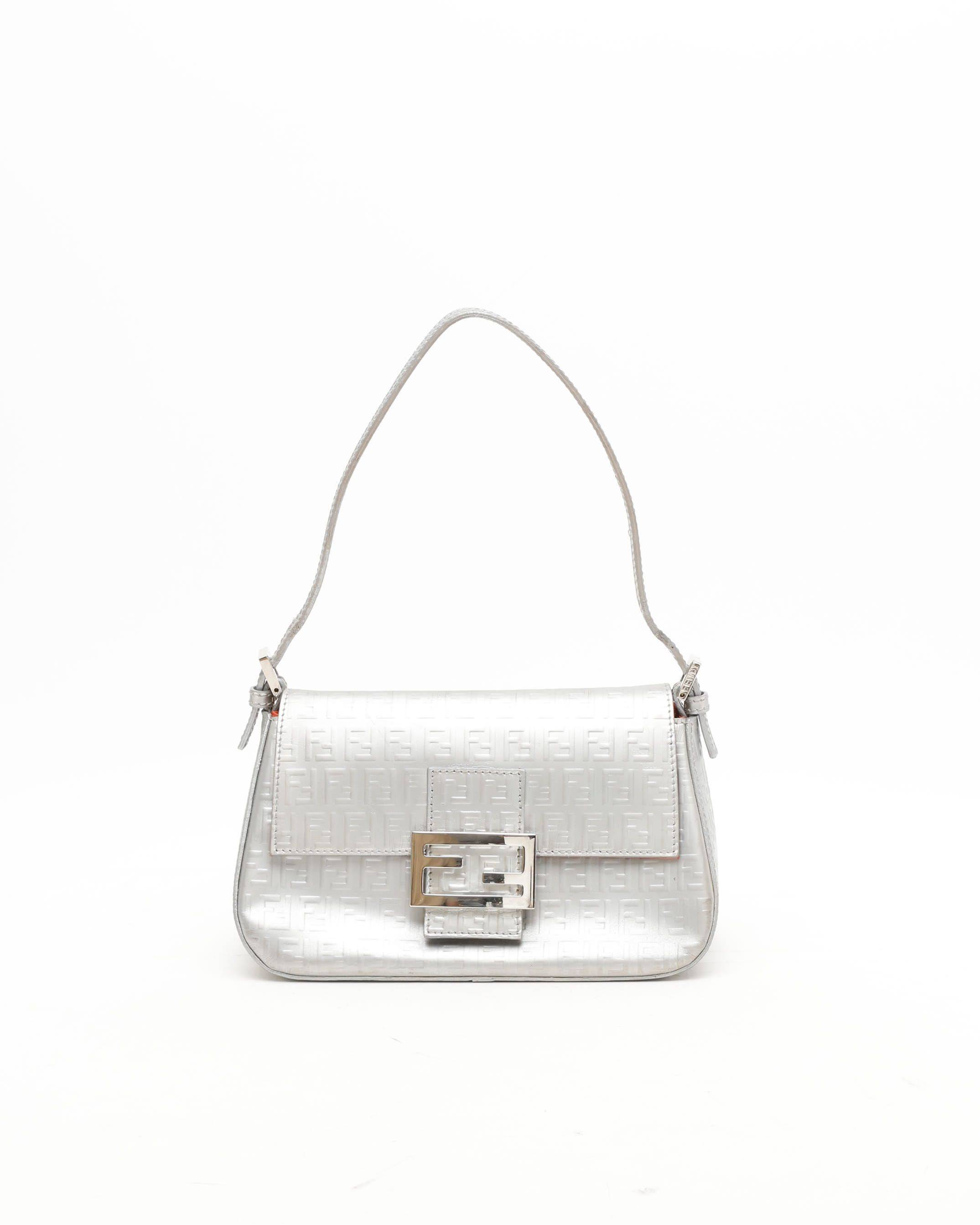 Fendi Zucchino Small Mama Shoulder Bag (One Size)