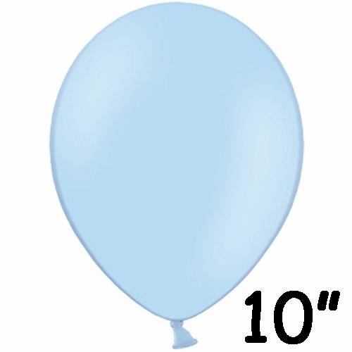 Lyseblå ballon 1 stk. - 26 cm..