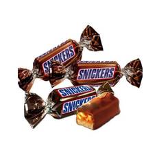 2,5 kg små Snickers-choklad - hel ask
