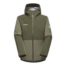 Jakke Mammut Linard Guide HS Hooded Jacket til mænd (marsh-dark marsh)