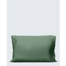 Silky Bamboo Pillowcase, Olive Green (2 stk)