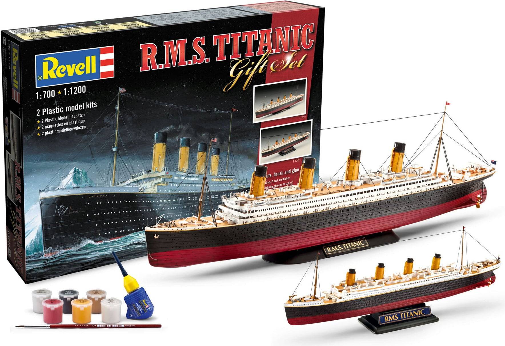 Revell Presentpaket R.M.S. Titanic 2 modeller