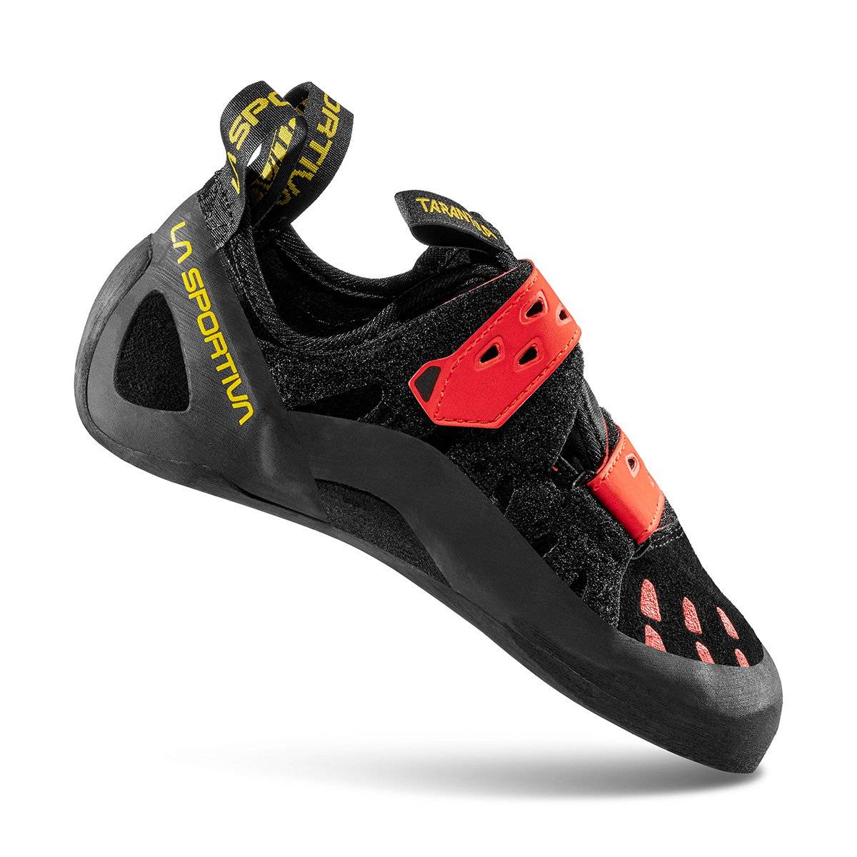 La Sportiva Tarantula Klatresko, Herre (Black/poppy) - Sort - 47