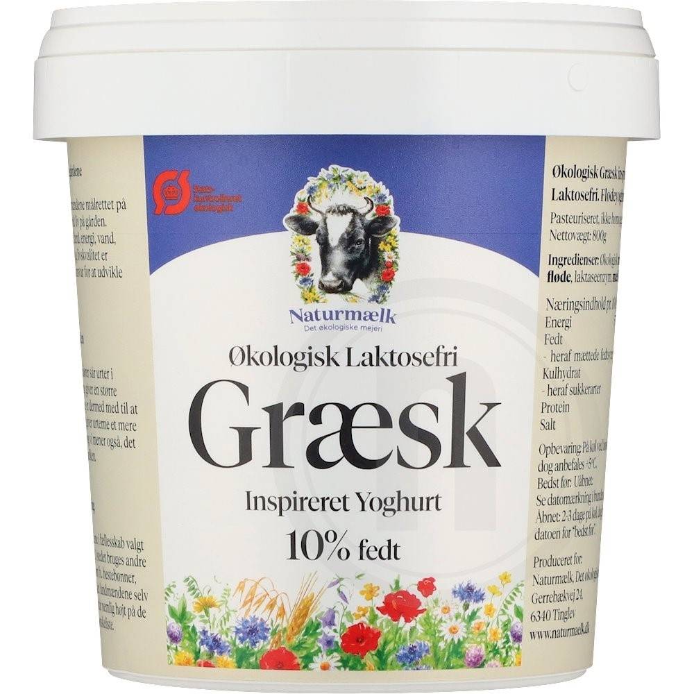 Græsk inspireret yoghurt øko.