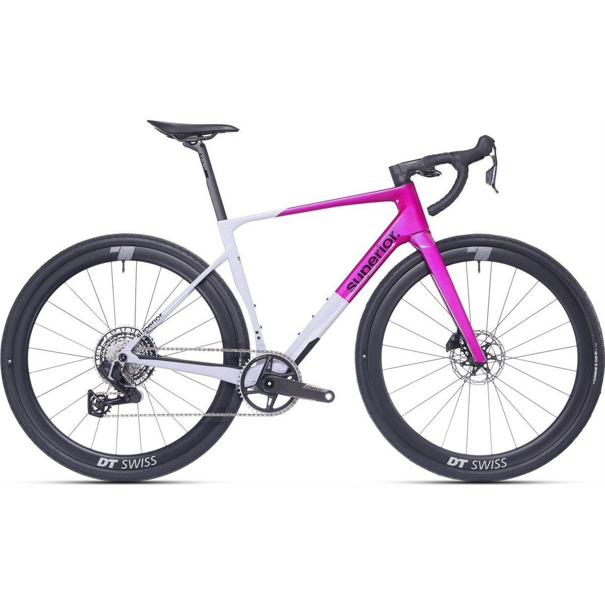 Gravel bike Superior XR 9.7 GR Gloss Electric Purple/Grey (XL)