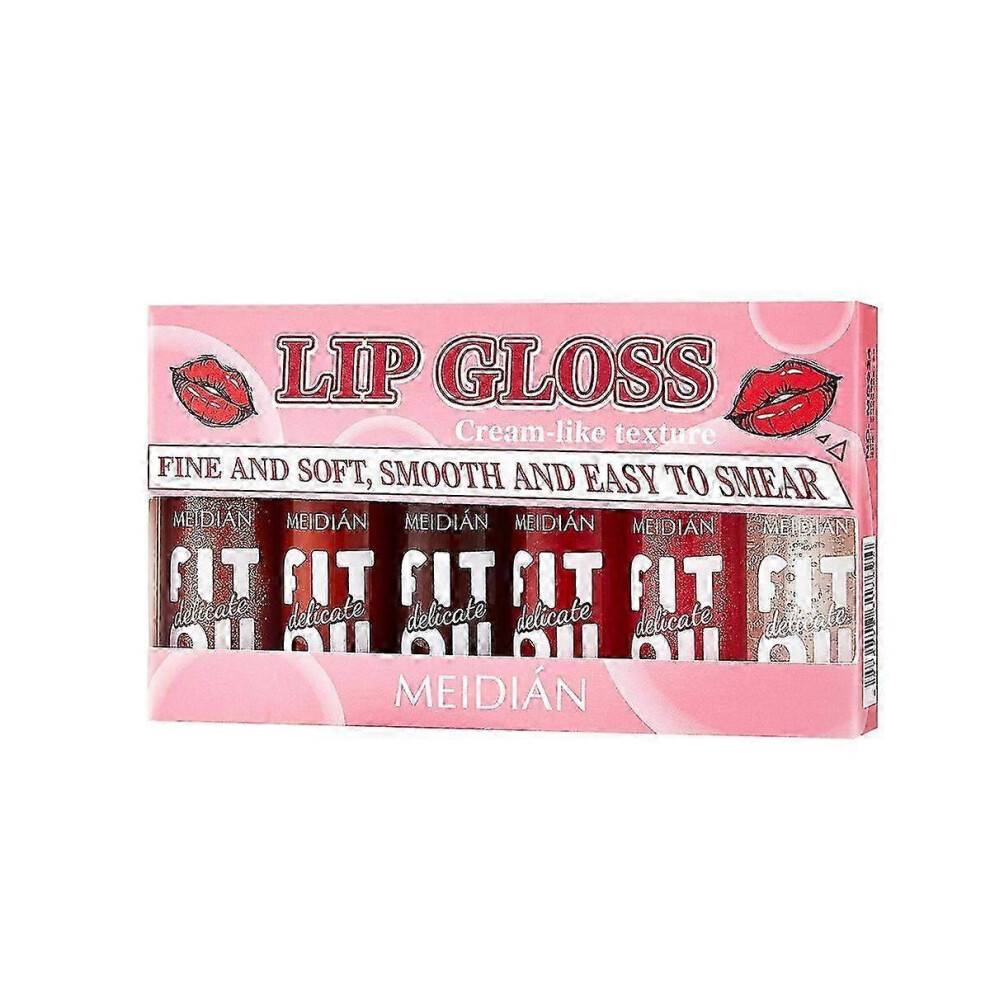Lip Gloss Set - 6 Colours Lip Oil Set - Hydrating & Moisturiser Lip Gloss, Shiny Lip Care Lip Oil - Intensive Shine & Up to 12 Hours Care