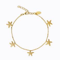 Caroline Svedbom Sea Star Ankel Chain (Gold)