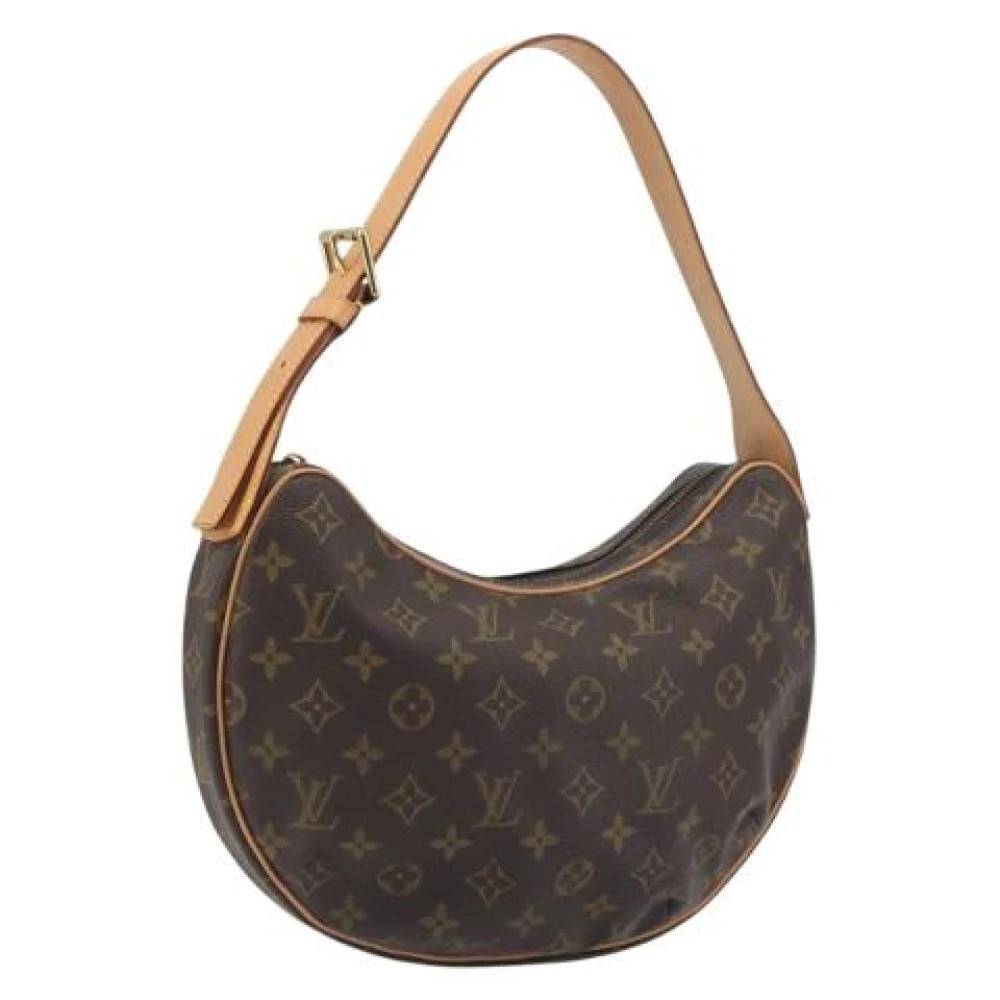 Louis Vuitton Vintage Pre-owned Vintage Monogram Canvas Skuldertaske - Vintage - Dame - Brun - ONE SIZE - Uld