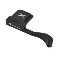 PRO TANLE Camera Thumb Grip with Hot Shoe Cover Replacement for Fujifilm Fuji X100VI/ X100V/ X100F/ svart
