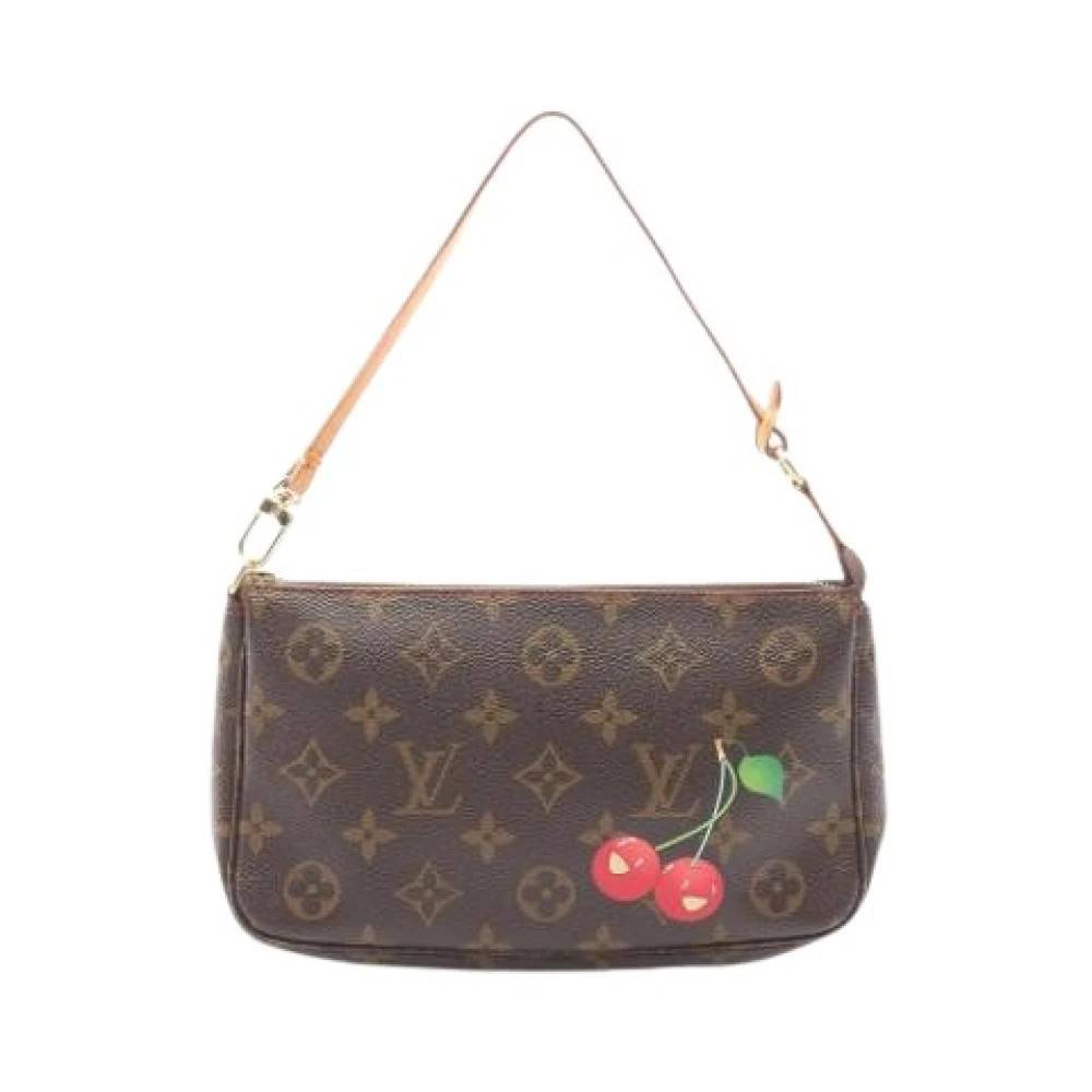 Louis Vuitton Vintage - Pre-owned Monogram Cherry Pochette Vintage - Dam - ONE Size - Läder