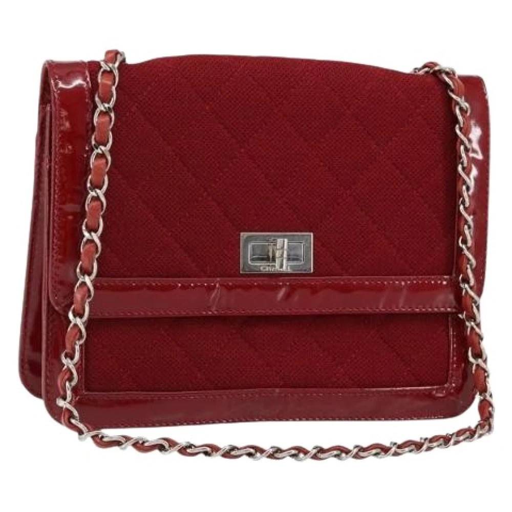 Chanel Vintage - Pre-owned Belagd Canvas Cross Body Väska Vintage - Dam - ONE Size -